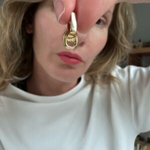 Pop Soda Gold Filled Hoop Earrings